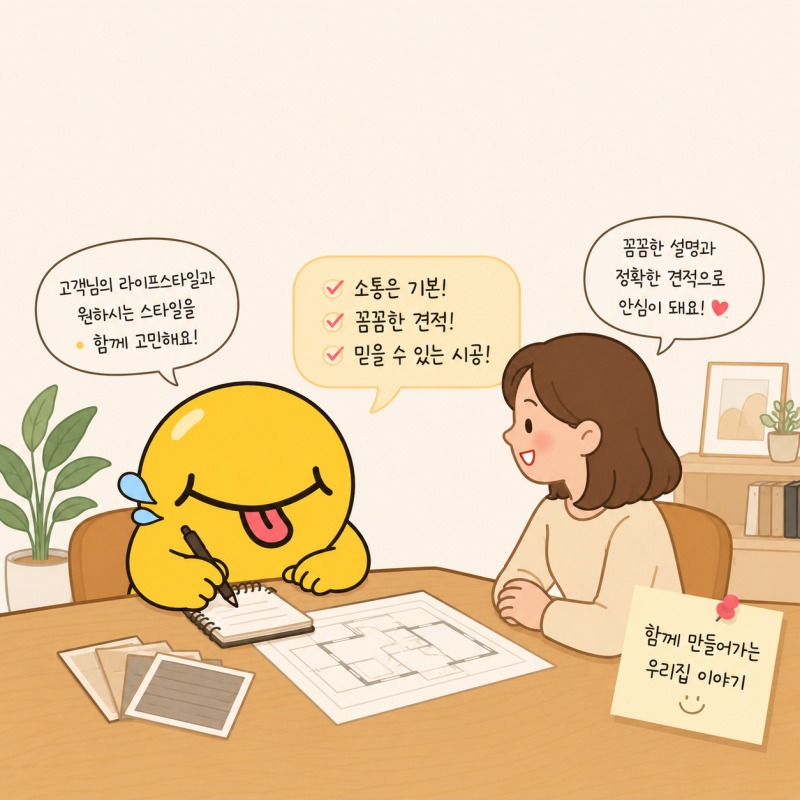광주 인테리어 업체 선정 후기｜5곳 견적 비교 후 결정한 기준