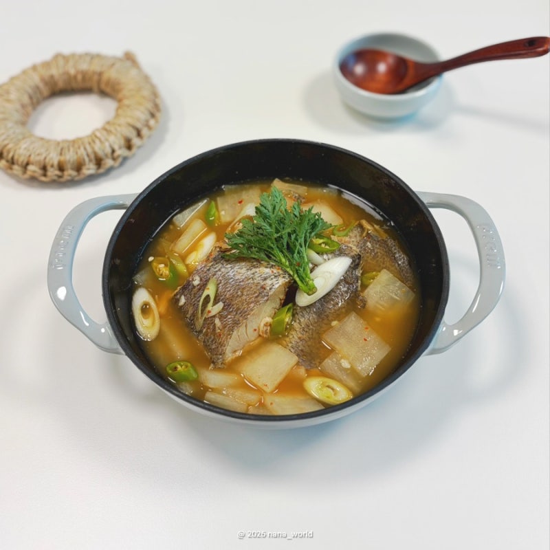 민어매운탕 끓이는 법, 비린내 없이 쫀득한 살맛 살리는 여름 보양식 레시피