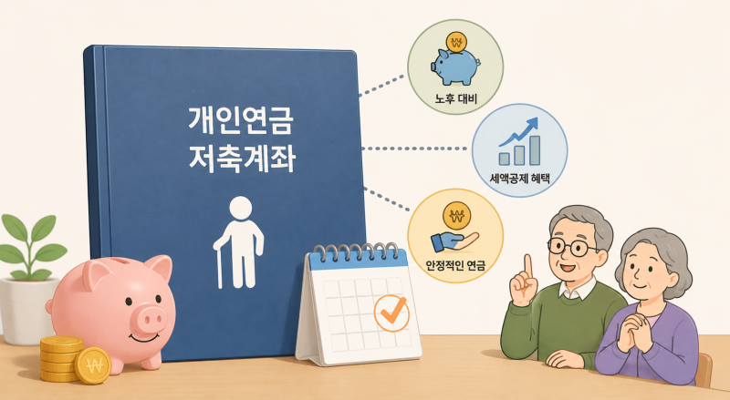 개인연금저축계좌 뜻, 장점과 단점