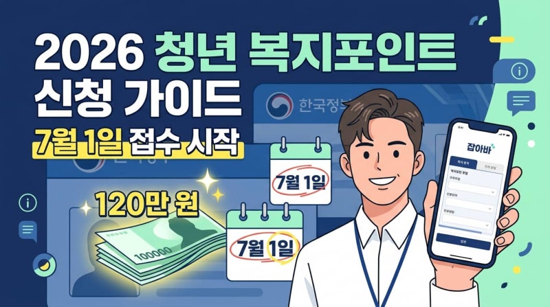 2026 청년 복지포인트 신청 방법 및 사용처 총정리: 연 120만 원 혜택 팩트 체크