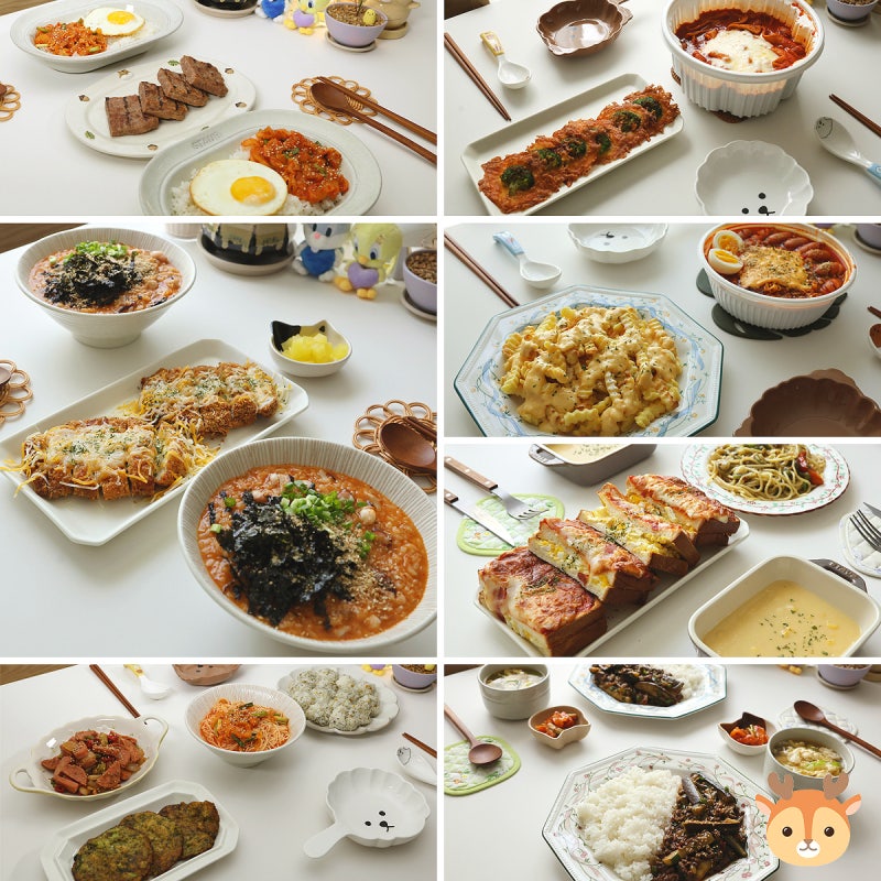 일주일 6만 원 외식 부럽지 않은 간단한 여름밥상 집밥 저녁메뉴추천 주간밥상 식단표