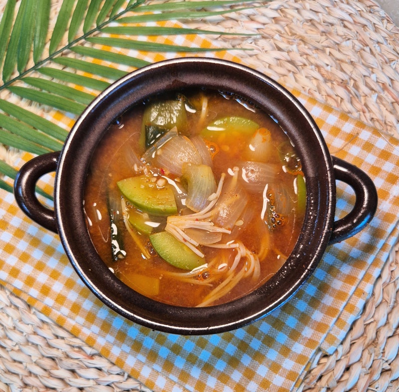 된장찌개 황금레시피 고기없이 맛있게 끓이는 법