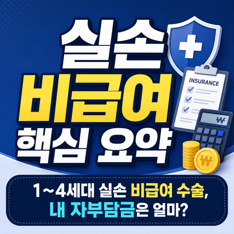 실손 비급여 수술 보장, 1세대부터 4세대까지 당신이 몰랐던 약관 팩트체크 (Feat.갑상선)
