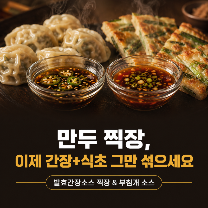 발효 간장소스 만두 찍장 & 부침개 소스 레시피