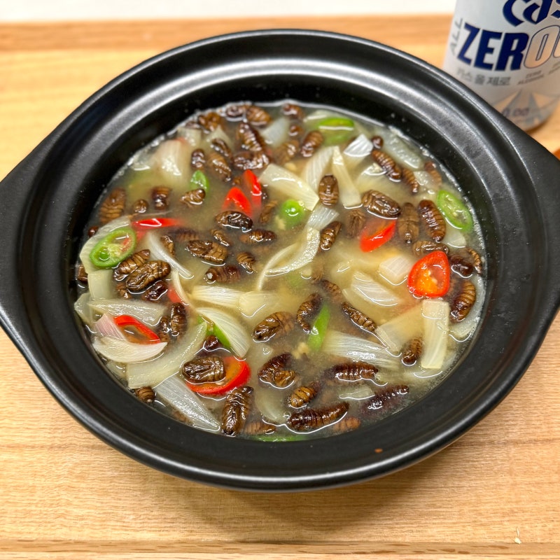 "간단 통조림" 번데기탕 만드는법, 비린내 날리는 노하우 10분 완성
