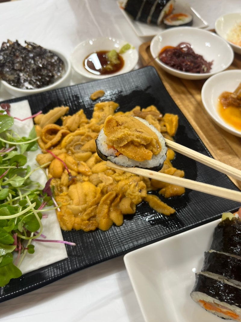[양양] 낙산해수욕장 로컬 자연산 우니 또또간집 자매분식 체스터톤스낙산 맛집 가격/ 주차