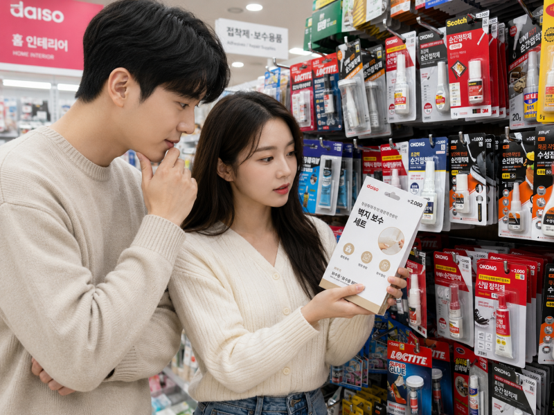 찢어진 벽지 보수 다이소 제품으로 셀프 복원하는 방법