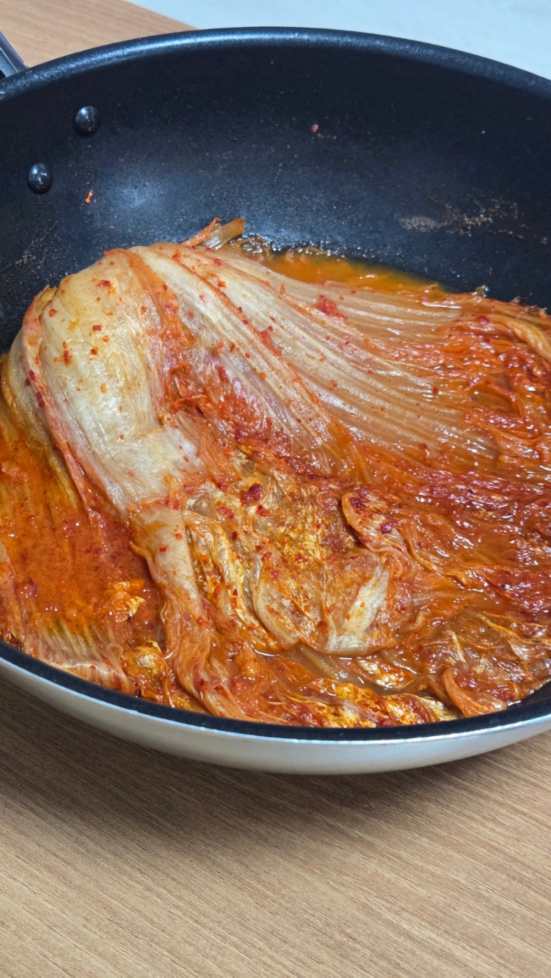 이영자 들기름 김치찜 레시피 고기없는 묵은지찜
