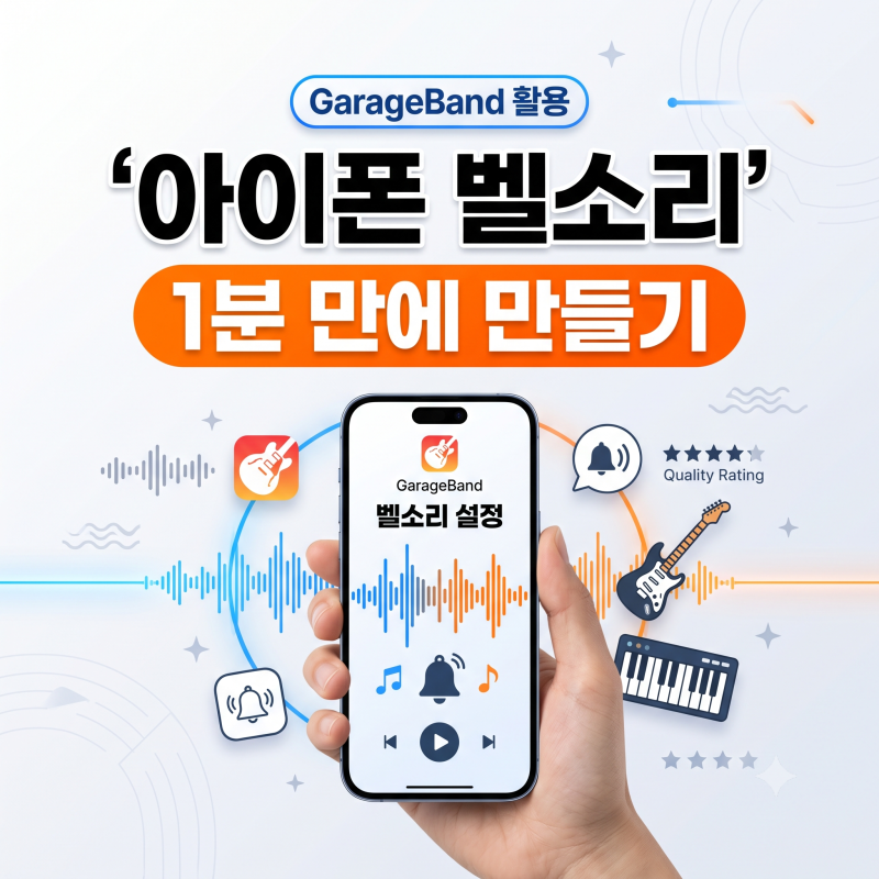 "아직도 기본음 쓰세요?" 아이폰 벨소리 만들기부터 바꾸기까지 완벽 가이드