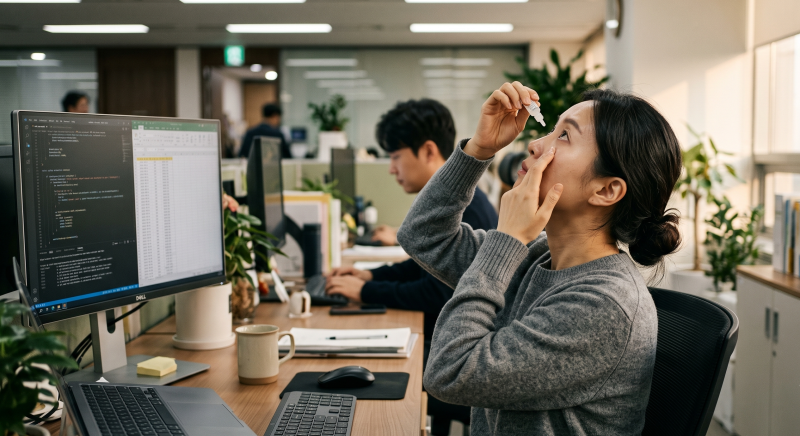 눈 열감·피로·충혈, 안과만 가시나요? 한방안과 전문의가 말하는 한의원 눈 치료의 비밀