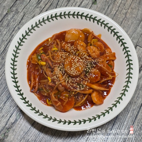 냉동 해물로 만드는 해물찜 콩나물찜 레시피 맛있어서 추천
