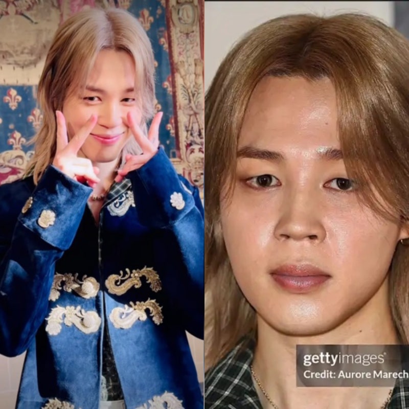 "의도적으로 악편됫다는 BTS 지민 사진 논란" 오히려 잘생쁨 터졌다는 디올 왕자핏
