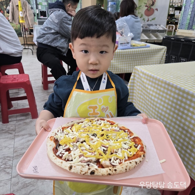 [4살 아기랑]인천 두리버섯농장&농촌교육,체험농장 방문기(버섯수확, 피자,강정만들기 실내....