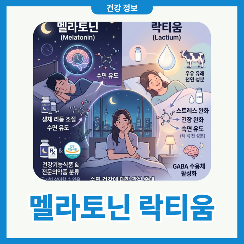 멜라토닌 락티움 효능 수면 건강 효과 챙기는 방법! 섭취량까지 총 정리