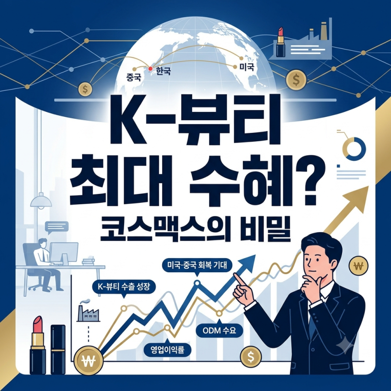 코스맥스 주가 전망 K뷰티 수혜주 실적과 리스크 핵심정리