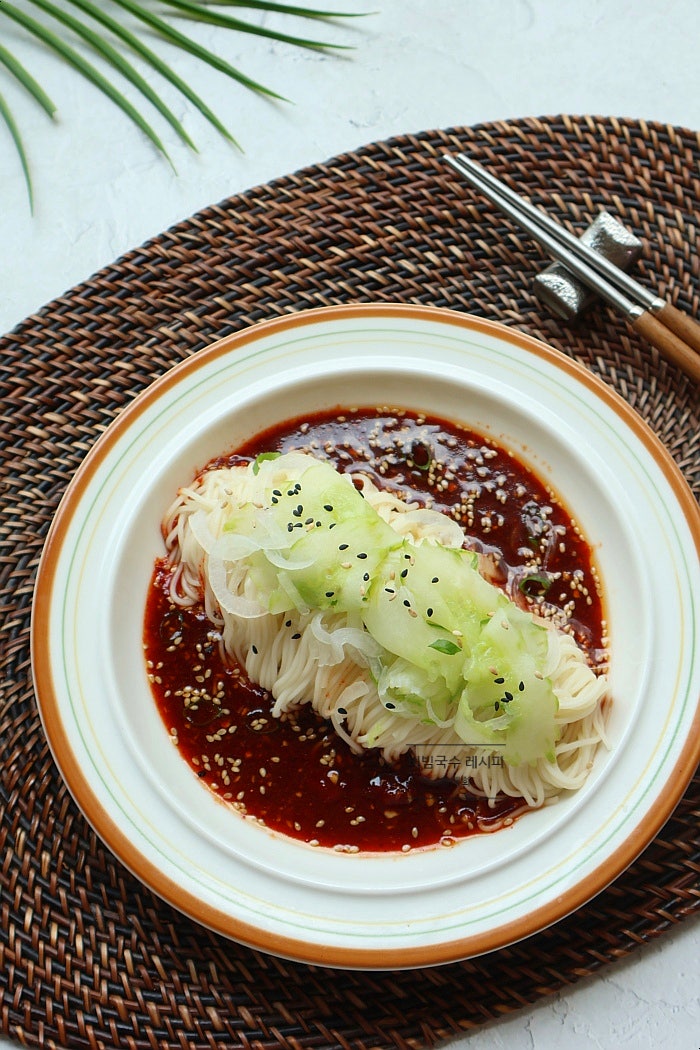 비빔국수 양념장 류수영 비빔국수 레시피