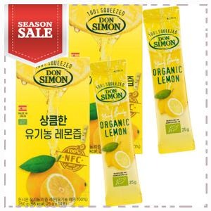 기본적인 구성의 솔리몬레몬1l 돈시몬 유기농 착즙 레몬즙, 25-gram, 28개 깔끔한 디자인 제품