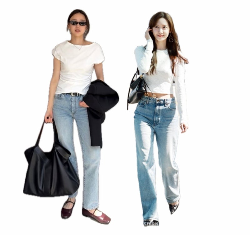 윤아 청바지 어디꺼? 손연재도 선택한 카이트(KHAITE) 애비가일 진