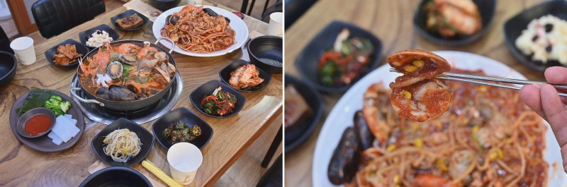 포항 스카이워크 맛집 찾았다! 동해해물찜 데이트 해물코스