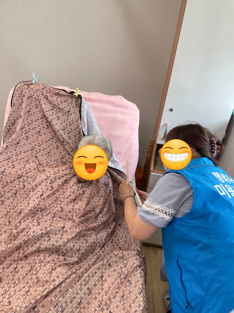 [수원삼성요양병원] -2026년 6월 30일- 어르신들을 위한 따뜻한 이미용 봉사 현장♂️♀️