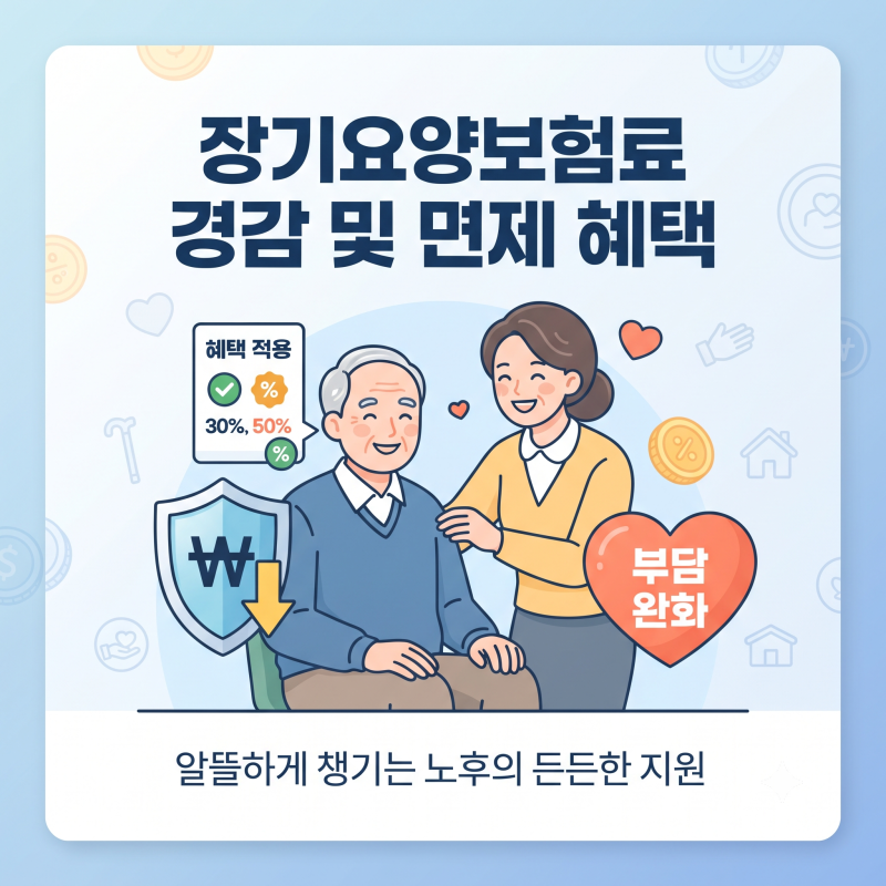 장기요양보험료 경감 및 면제 혜택 활용의 모든 것