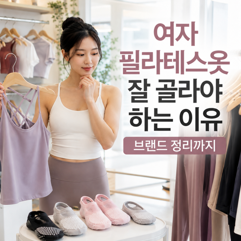 여자 필라테스옷 잘 골라야 하는 이유, 브랜드 정리까지(잘 고르는 방법까지)