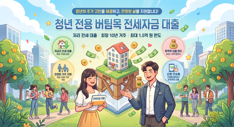 청년이라면 꼭 확인해야 할 정부 혜택 6가지[2026년 완전판](2부)