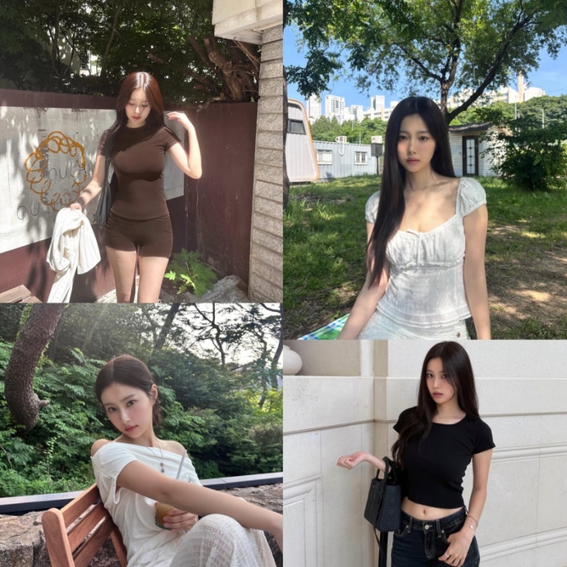 아이즈원 강혜원 배우 인스타근황 여름 일상데일리룩 여자여름코디