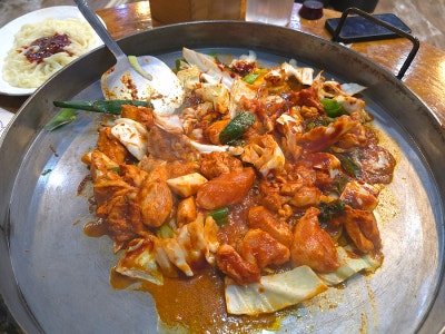 포항 문덕 닭갈비 맛집 추천 , 아쿠아춘천닭갈비