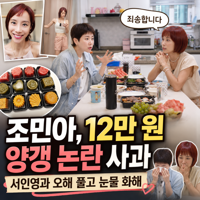 조민아, 12만 원 양갱 논란 결국 사과…“세상 물정 몰랐다”