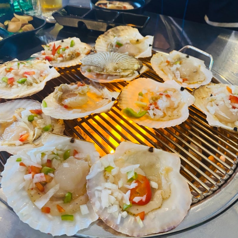 [부산 송정]조개홀릭-바다한판 조개구이와 조기찜&탕..@5월 연수