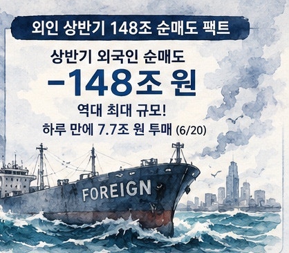 개미는 진격하는데 외인은 148조 던졌다? 역대 최대 셀 코리아‘원인과 삼성전자·SK하이닉스 ....