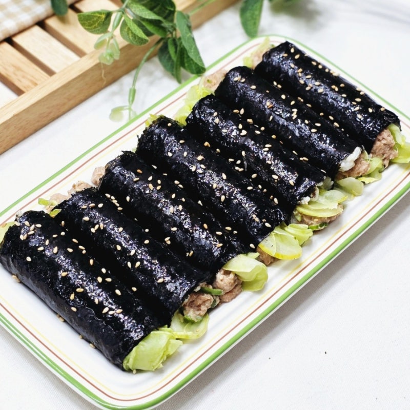 오이참치김밥 레시피 꼬마김밥 만들기 간단한 여름김밥 추천