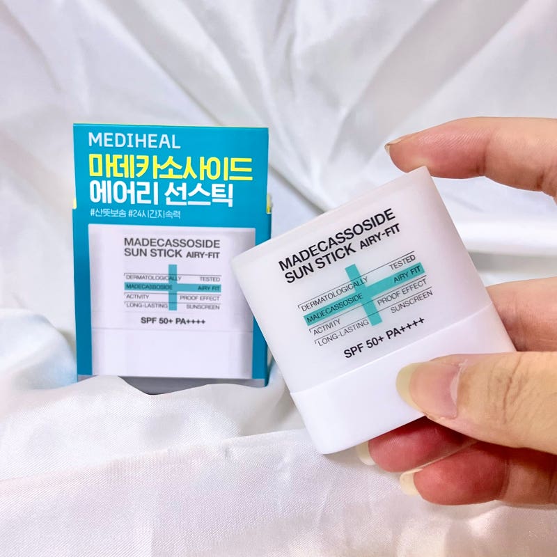 올리브영 썬스틱 끈적임 없는걸 찾는다면 메디힐 마데카소사이드 선스틱