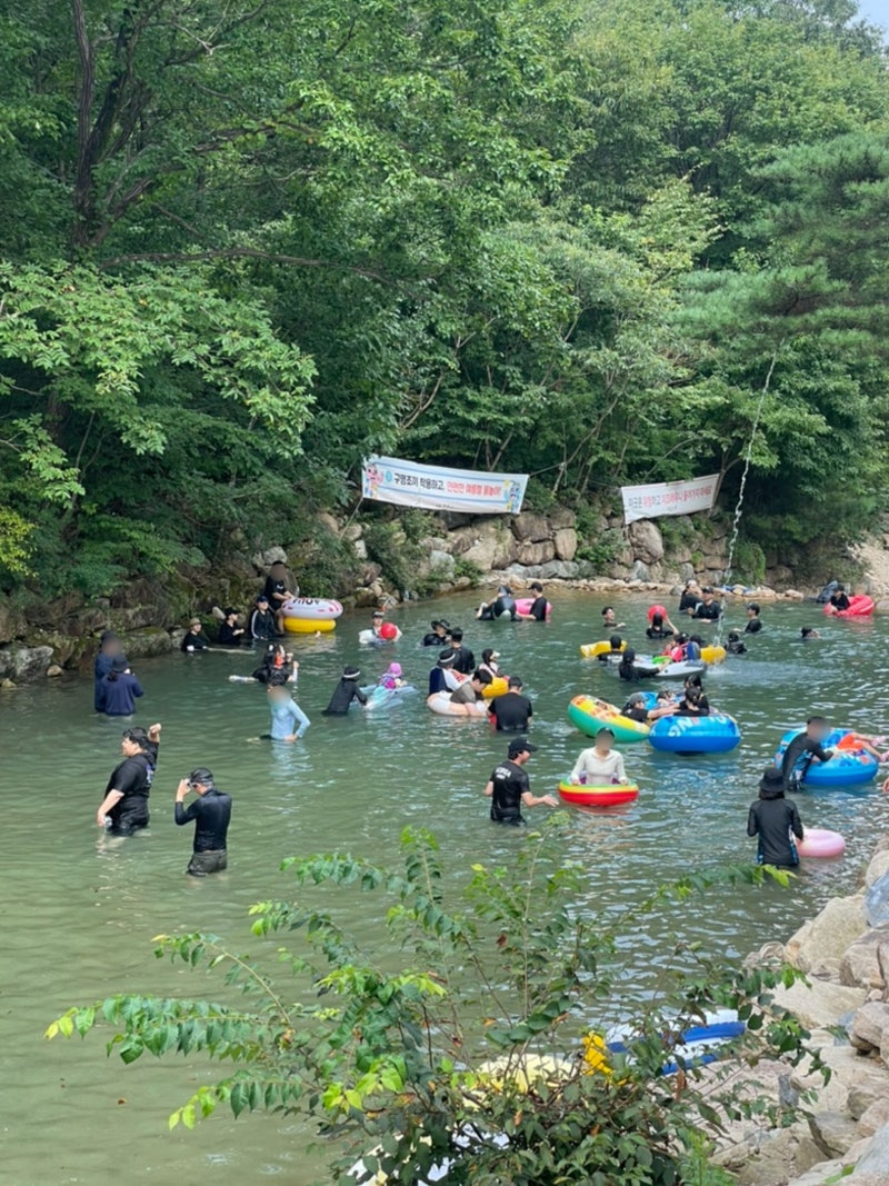 전주 계곡 근교 완주 동상계곡 제일산장 수심 평상비 취사