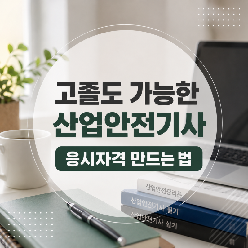 산업안전기사 응시자격 요건 갖추는 법, 필기 실기 합격률 총정리!