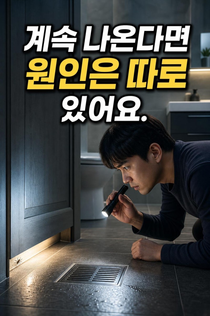 돈벌레 계속 나온다면? 죽이기 전 꼭 확인할 4가지 원인과 퇴치법