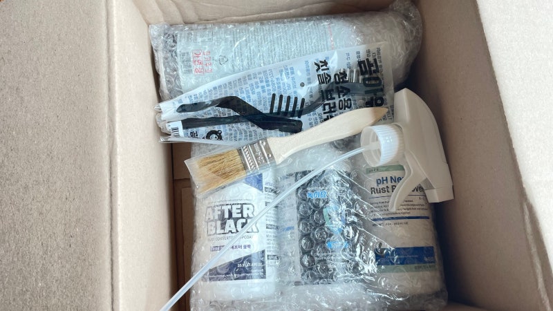 [정우케미칼] 녹환원제 녹이요블랙C 녹제거제
