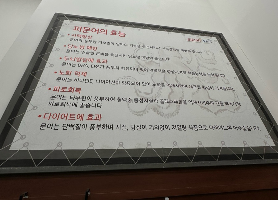 피문어와회나라 사진 3