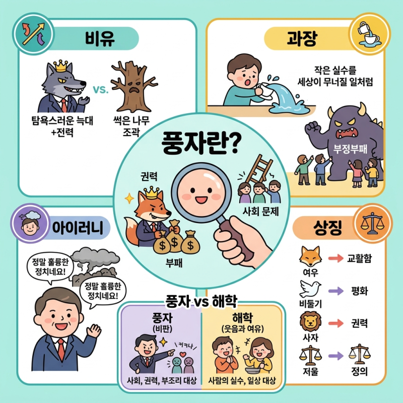 풍자란?