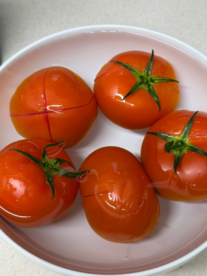 초간단 큰 토마토 마리네이드 레시피