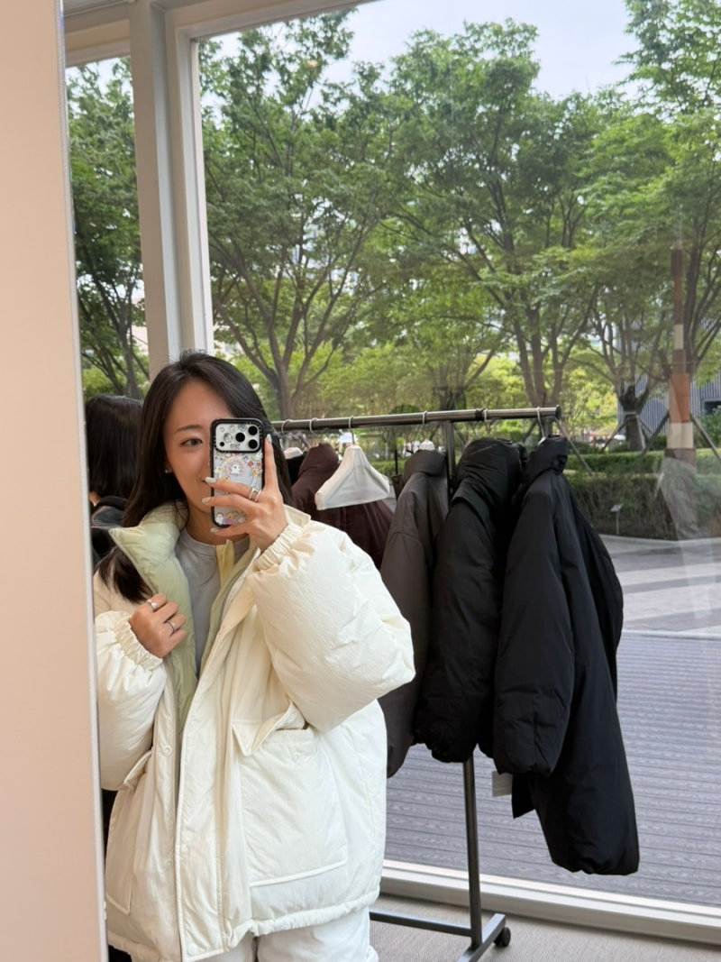 PVCS 성수 프븏스 2026 FW 패딩 입어보기, 입어보고 달라진 원픽!