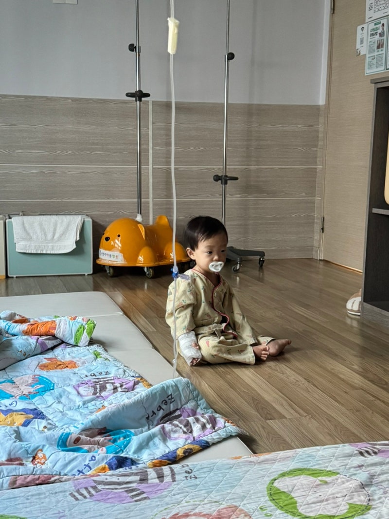 장염으로 탈수 온 아기 살린 옥수수죽 (양산부산대 어린이병원 응급실 / 명지아동병원 입원....