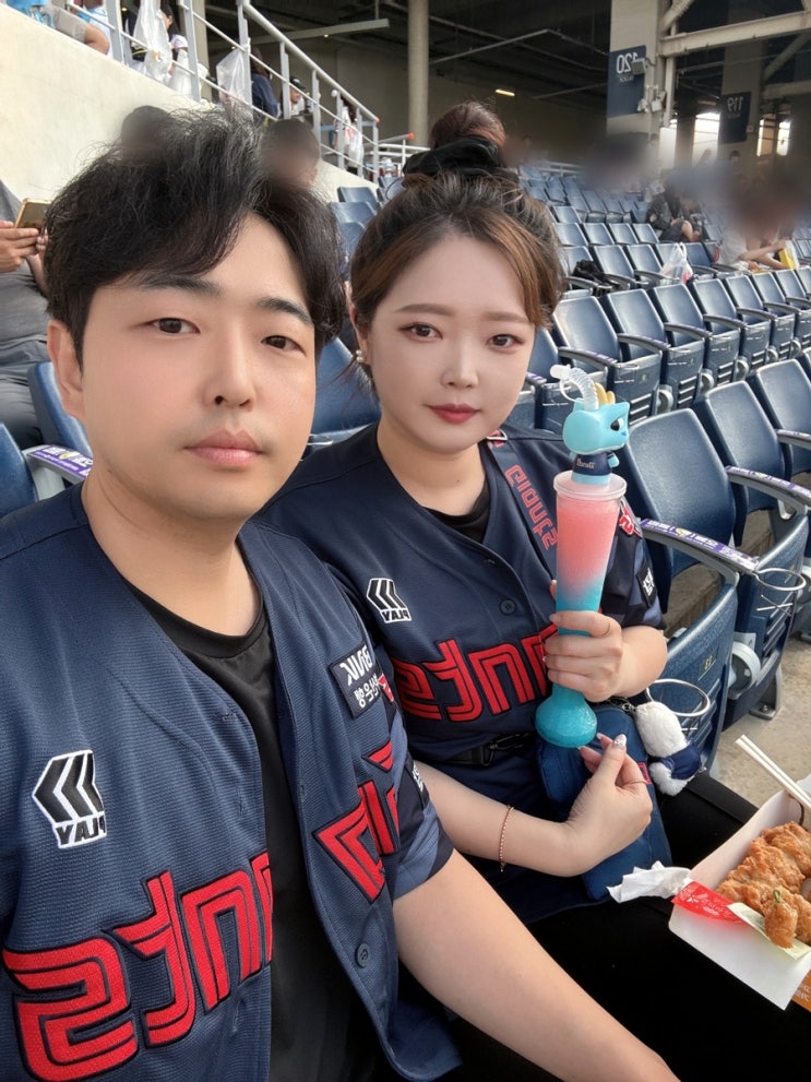 14번 15번 자리 시야ㅣ먹거리 * <b>롯데자이언츠</b> 원정 직관 후기