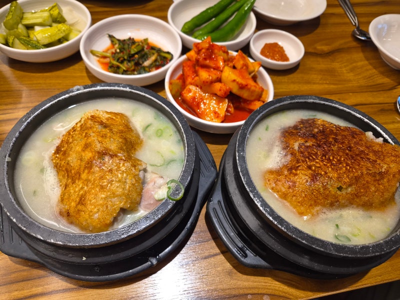 천안 유량동 복날 누룽지 삼계탕 맛집 @이우철삼계탕 본점