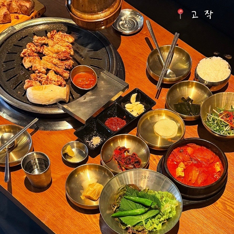 순천 고작ㅣ순천 조례동 맛집 구워주는 고깃집 회식 장소 추천