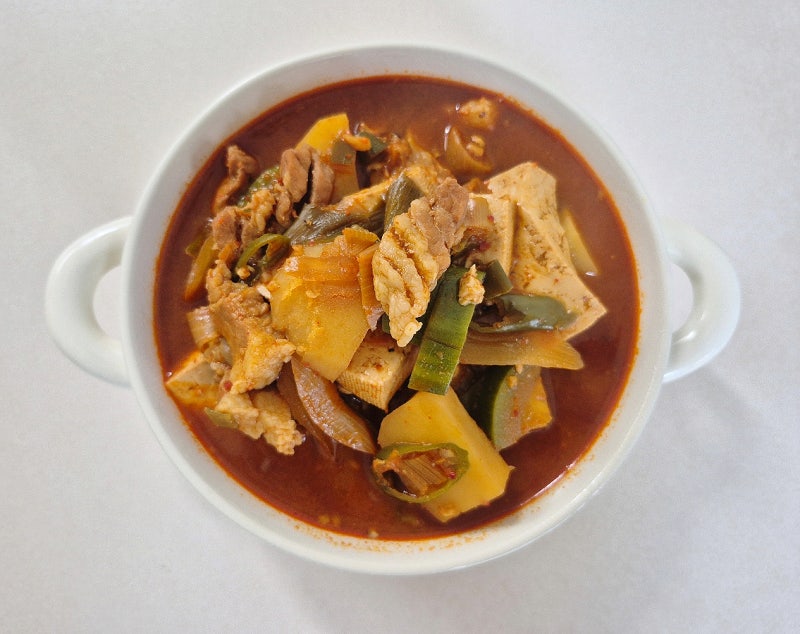 인생 찌개 등극 어남선생 류수영 고추장찌개 레시피 돼지고기 감자 고추장찌개 만드는법