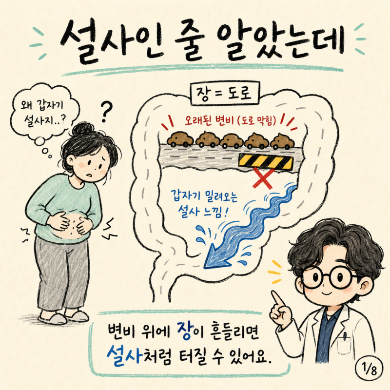과민성대장증후군, 변비와 설사가 번갈아 나온다면 | 인천 송도 한의원