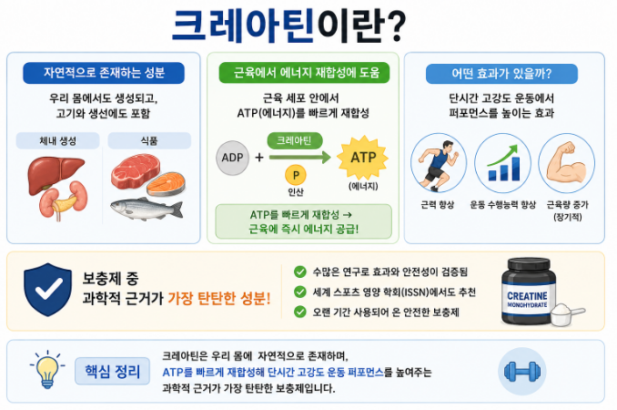 크레아틴, BCAA, EAA — 초보자가 꼭 먹어야 할까요