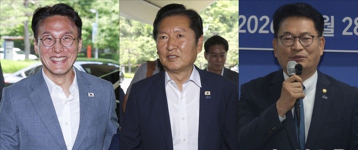 <b>김민석</b>·<b>정청래</b> 정면<b>충돌</b>…민주당 당권 경쟁 본격화
